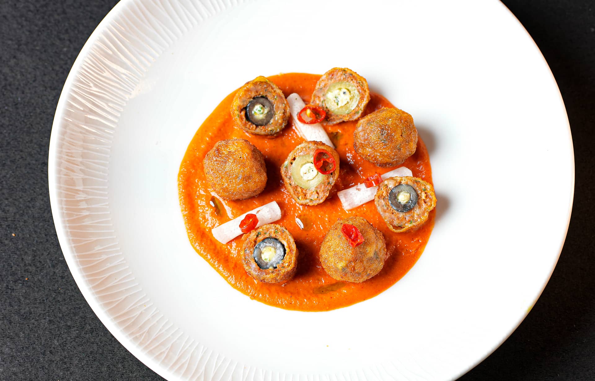 Supper club plating